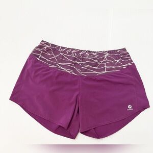 Oiselle Women's Athletic Shorts in Rich Purple